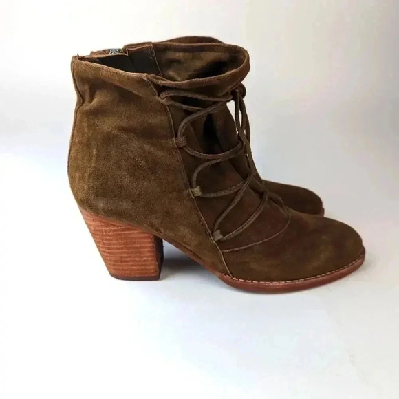NWT Sam Edelman Millard Lace Up Boots 8 - Picture 6 of 10